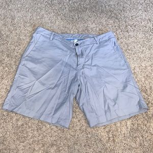 Men’s Lululemon Gray Classic Fit 9” Shorts Size 36